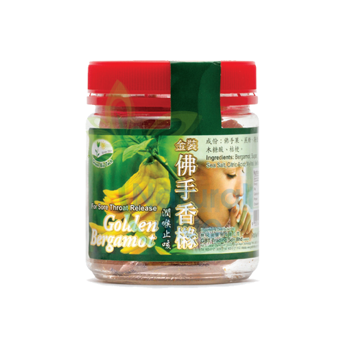 GBT-GOLDEN BERGAMOT,130G</BR>佛手香橼